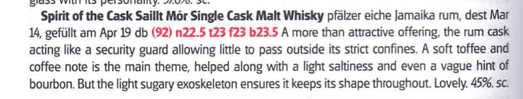 92 Points Whisky Bible 2021