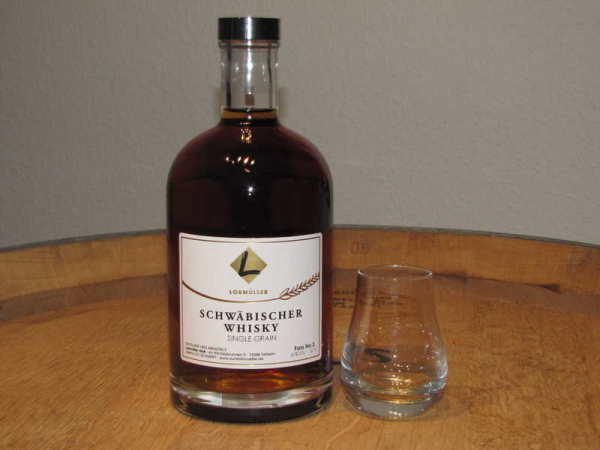 Lobmüller Schwäbischer Whisky der Familien genuss.