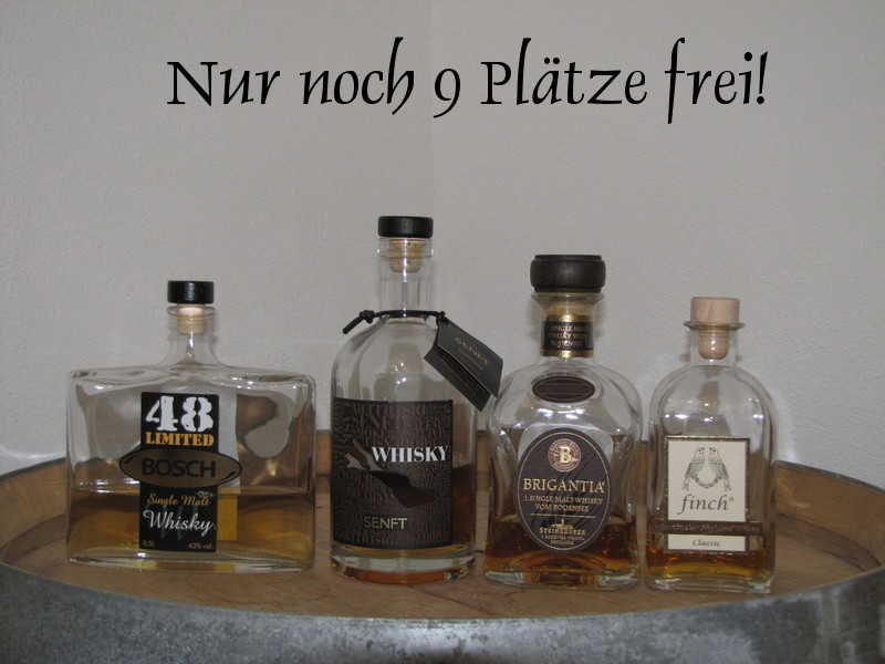 25.04.20 Samstag - Whisky-Seminar in Neckarsulm 25.04.20 Samstag - Whisky-Seminar in Neckarsulm